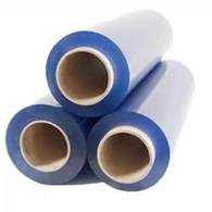 PVC филм син