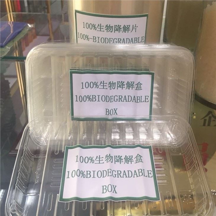 Compostable Transparent PLA Sheet For Food Package